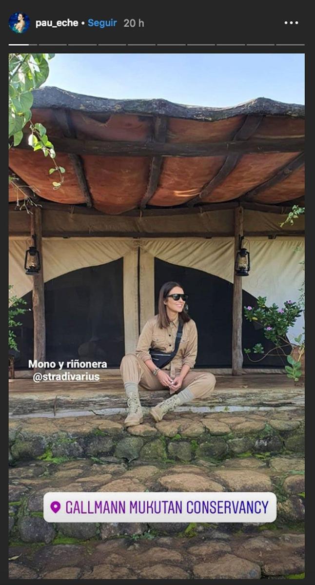 Look de Paula Echevarría en Kenia
