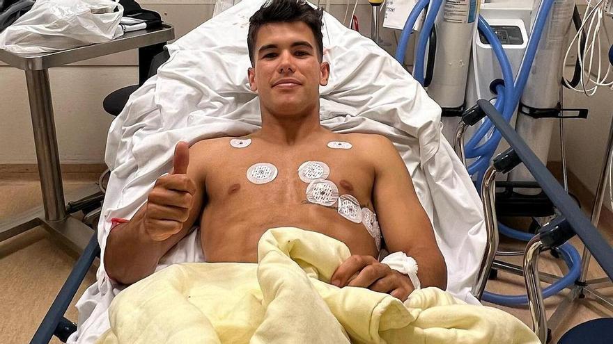 Miquel Pons, en el hospital con dos vértebras fracturadas tras su accidente en Assen
