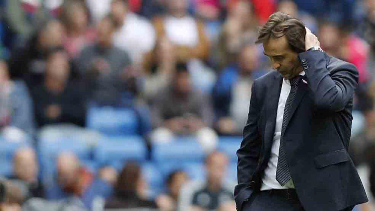 Julen Lopetegui está tranquilo pese a las derrotas