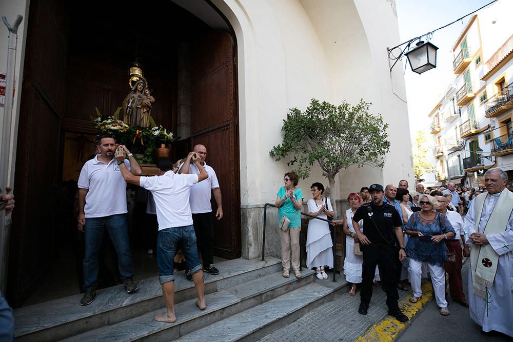 Procesión de la Virgen del Carmen en Ibiza