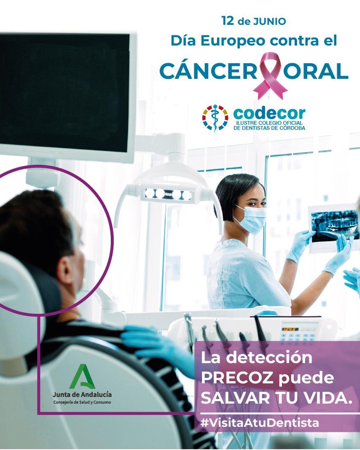 Para un diagnóstico precoz de la enfermedad es fundamental la visita al dentista.
