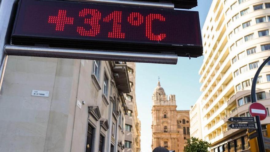 Málaga licita la concesión de 80 relojes-termómetros para uso publicitario