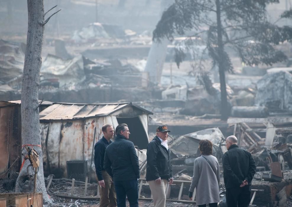 El devastador incendio de California, en imágenes