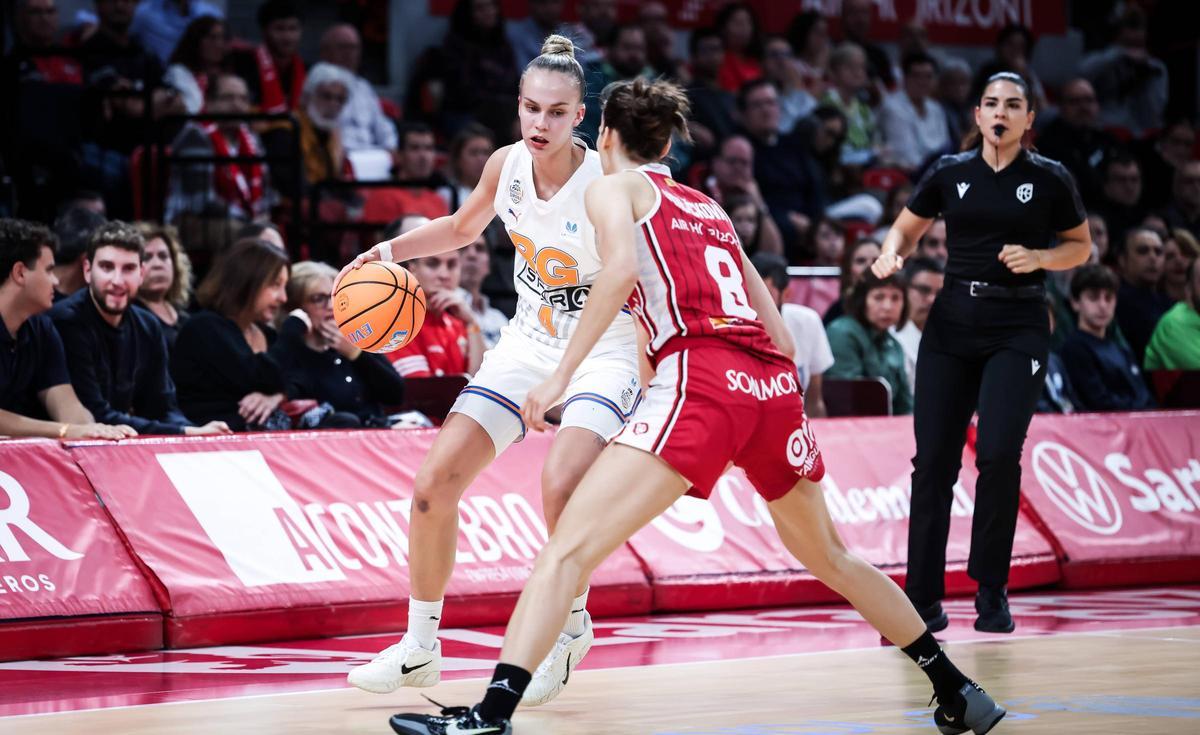 Juste Jocyte, en una acció contra el Saragossa.