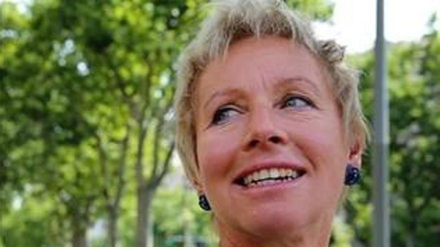 La autora alemana Sarah Lark en Barcelona, en una imagen de archivo