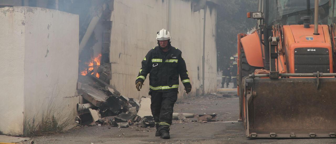 Un tercio de la plantilla del Consorcio de Bomberos ronda los 60 años, por lo que está cerca de la edad de jubilación.