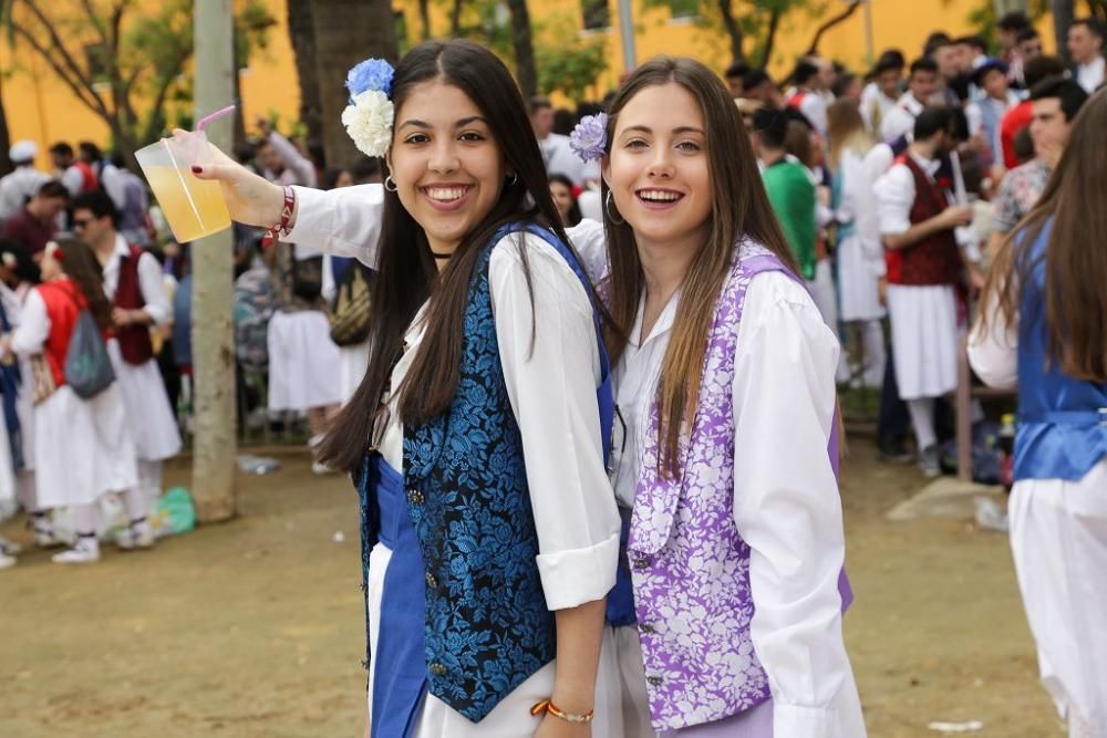 Ambiente en el Jardín de la Fama en el Bando de la Huerta