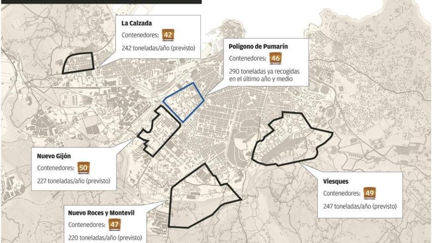 Emulsa extiende a cinco barrios su plan de recogida selectiva de materia orgánica