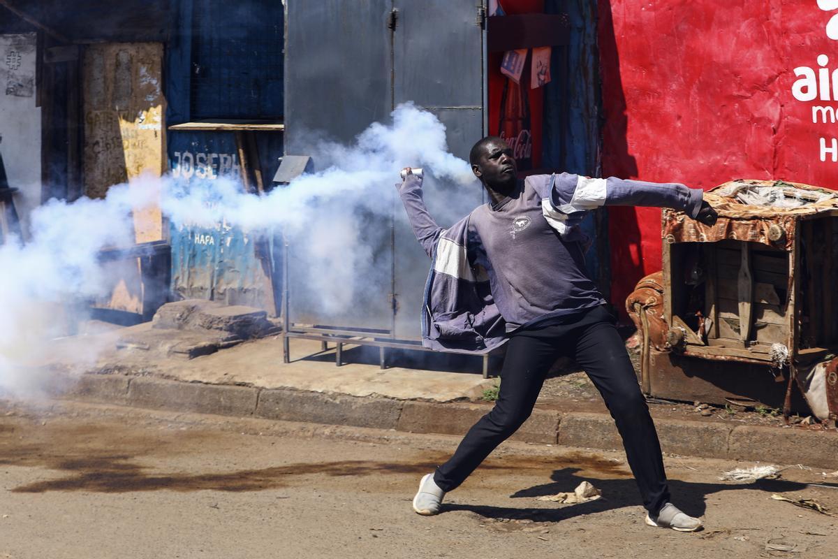 Protestas en Kenia contra el mandato del presidente Ruto