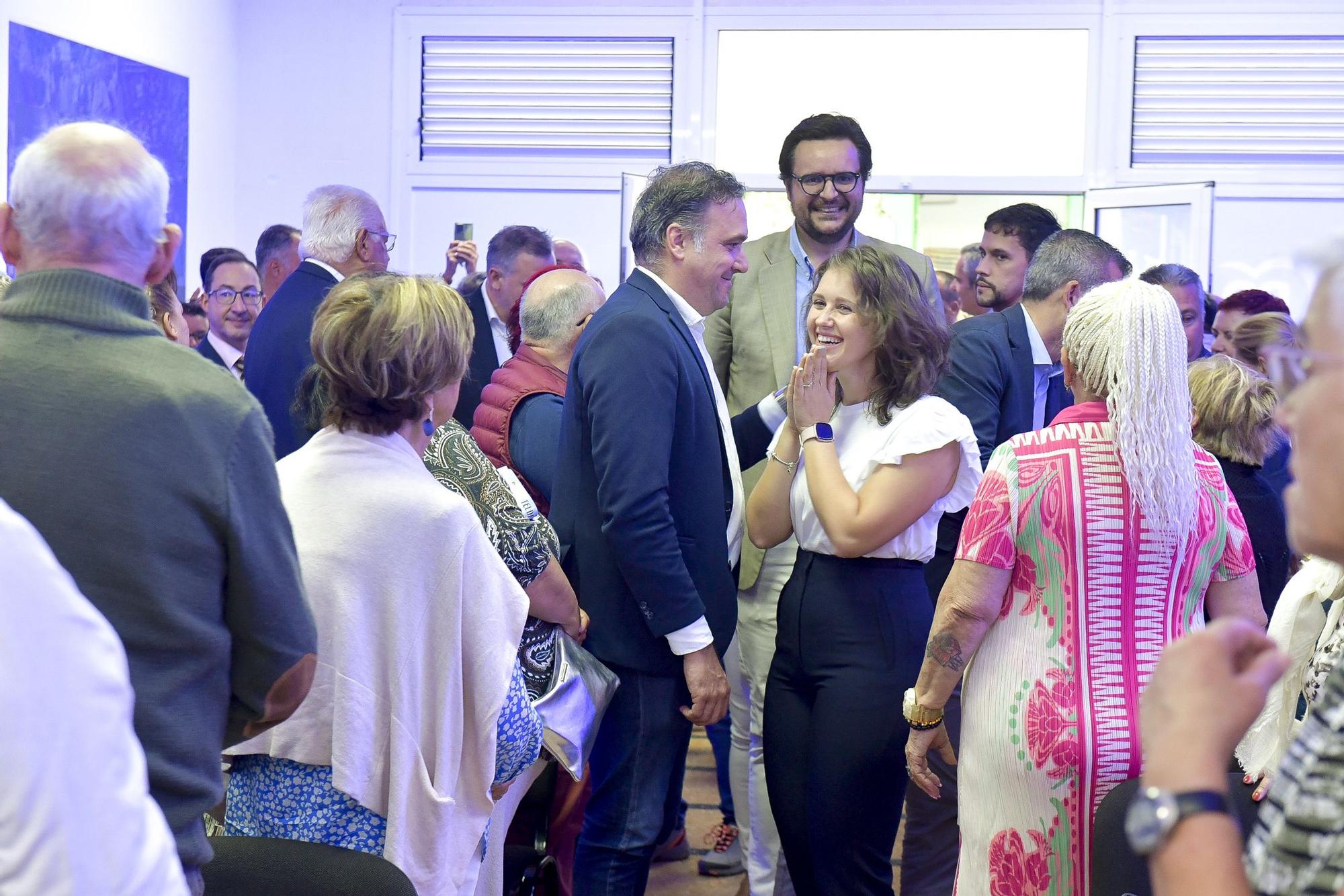 Inauguración de la nueva sede del PP en Telde, en Gran Canaria