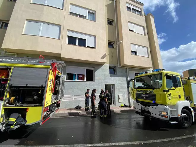 Incendio en una vivienda en El Doctoral