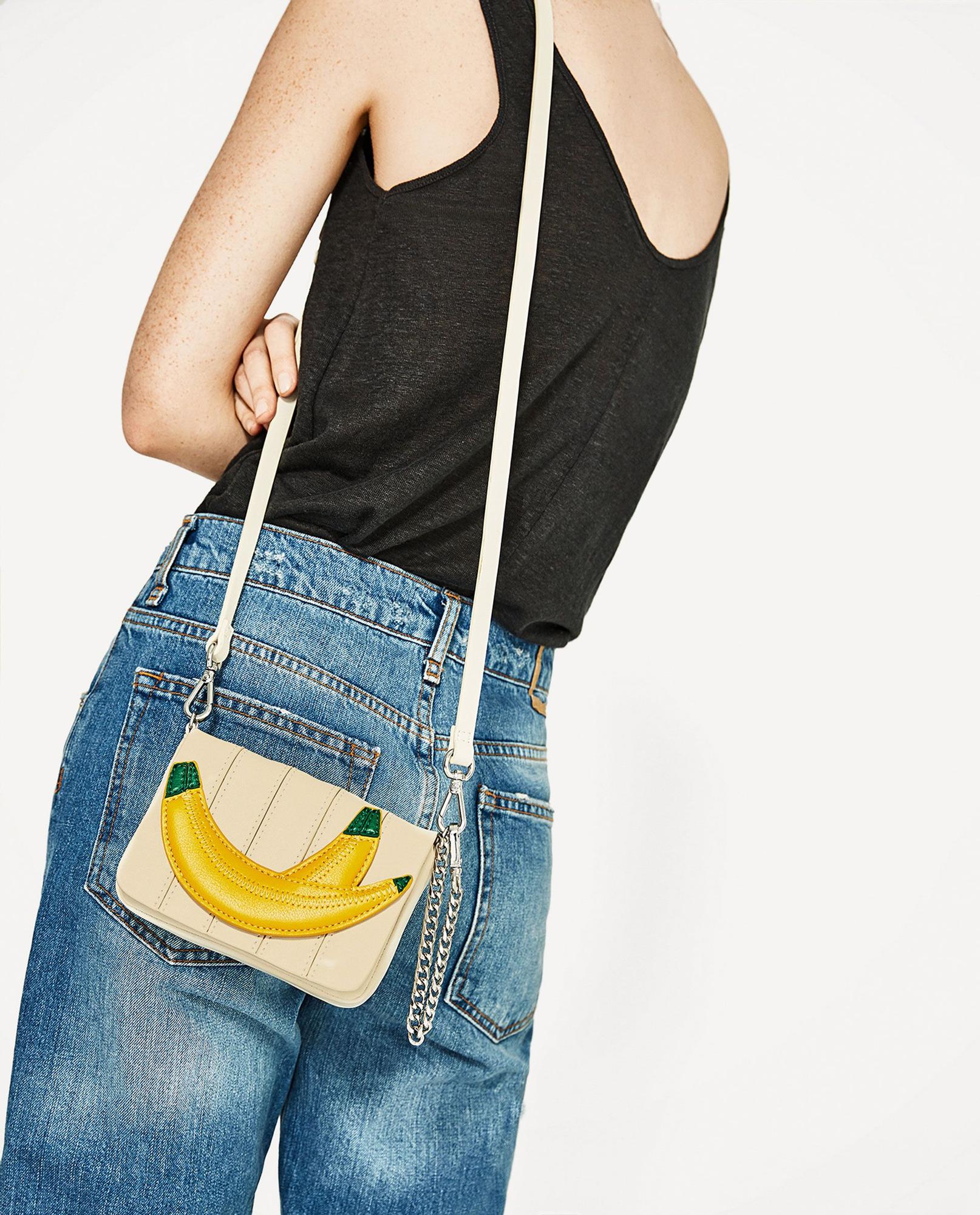 Bolso plátanos de Zara