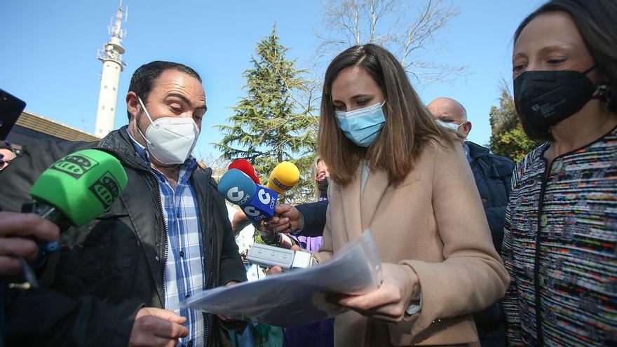 El lamento de un transportista ante la ministra Belarra: &quot;O doy de comer a mi hijo, o lleno el depósito&quot;