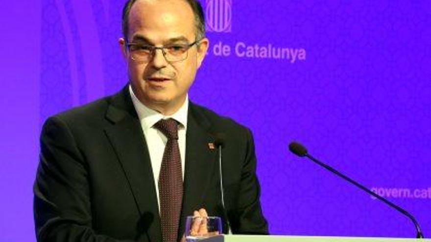 El portaveu del Govern català, Jordi Turull