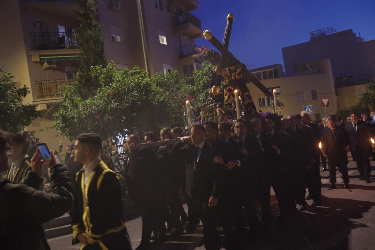 Vía Crucis oficial de Málaga presidido por el Señor de los Pasos en el Monte Calvario
