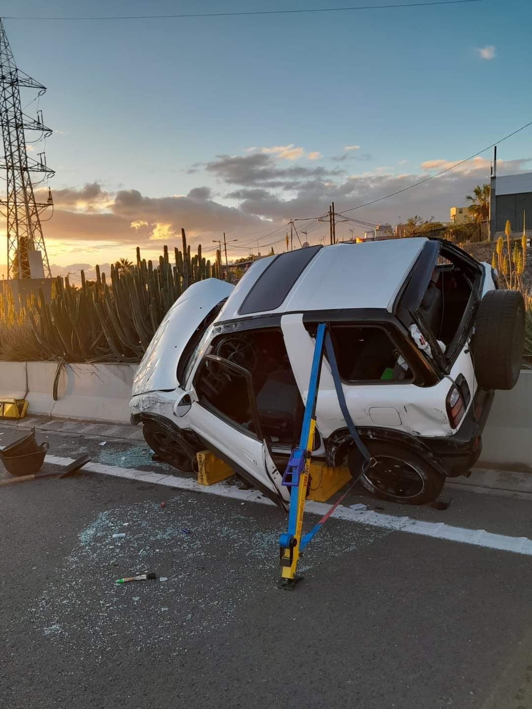 Accidente en Gran Canaria (18/01/23)