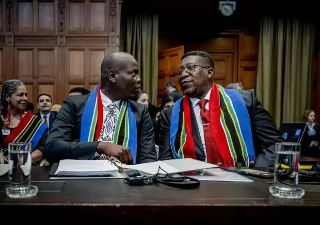 Sudáfrica en La Haya