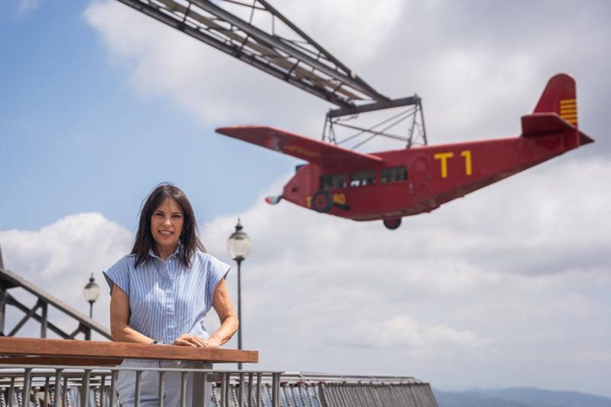 La directora del parque de atracciones del Tibidabo, Rosa Ortiz, el pasado lunes. La directora del parque de atracciones del Tibidabo, Rosa Ortiz, el pasado lunes.