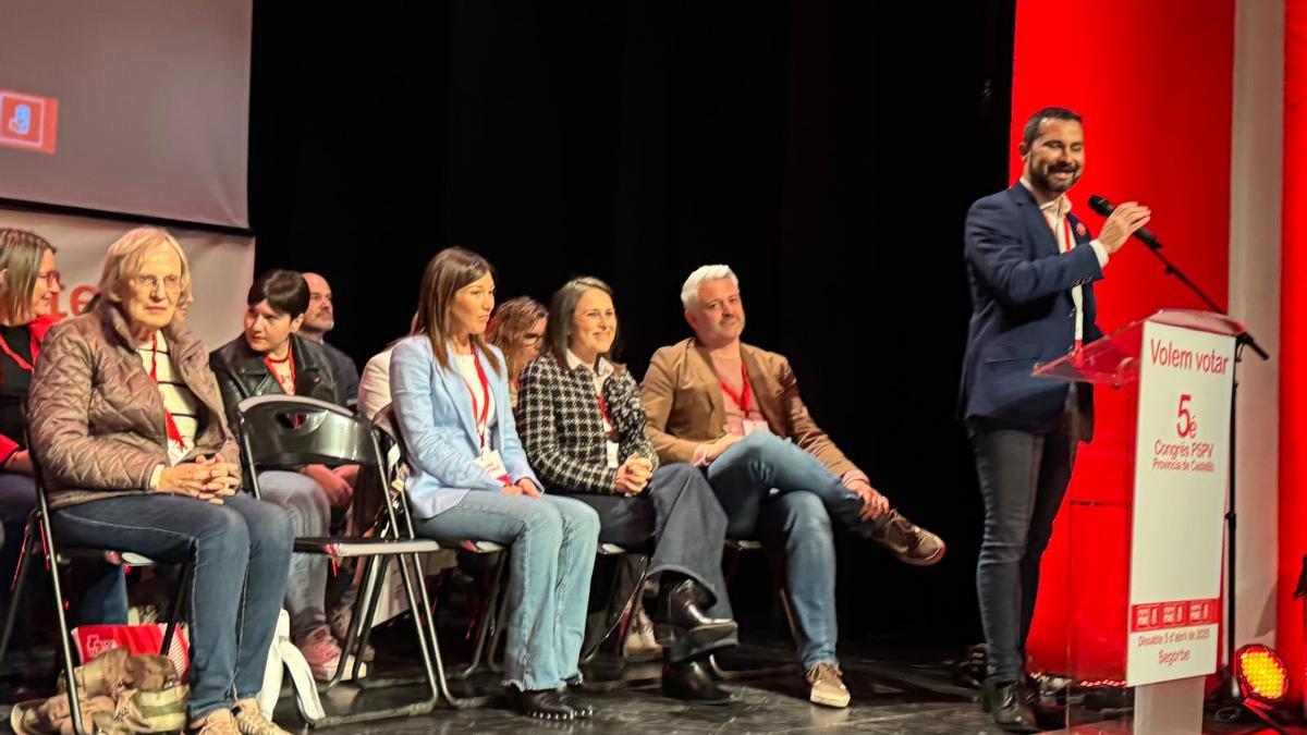 El PSPV de Castellón proclama a Falomir como secretario general