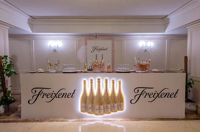 El stand de Freixenet