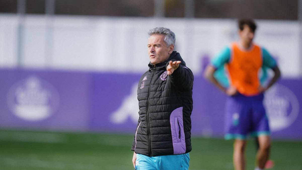 Fran Escribá durante una sesión de entrenamiento.