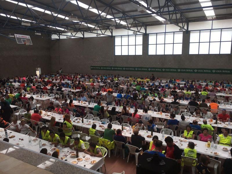 Marcha de ciclismo y senderismo en Carbajales de A