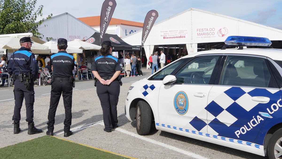 Policía Local en una edición anterior.