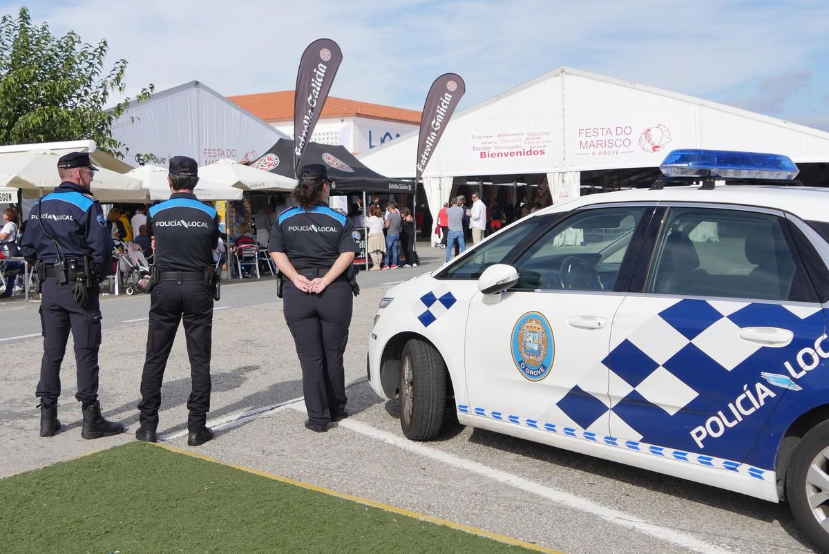 Policía Local en una edición anterior.