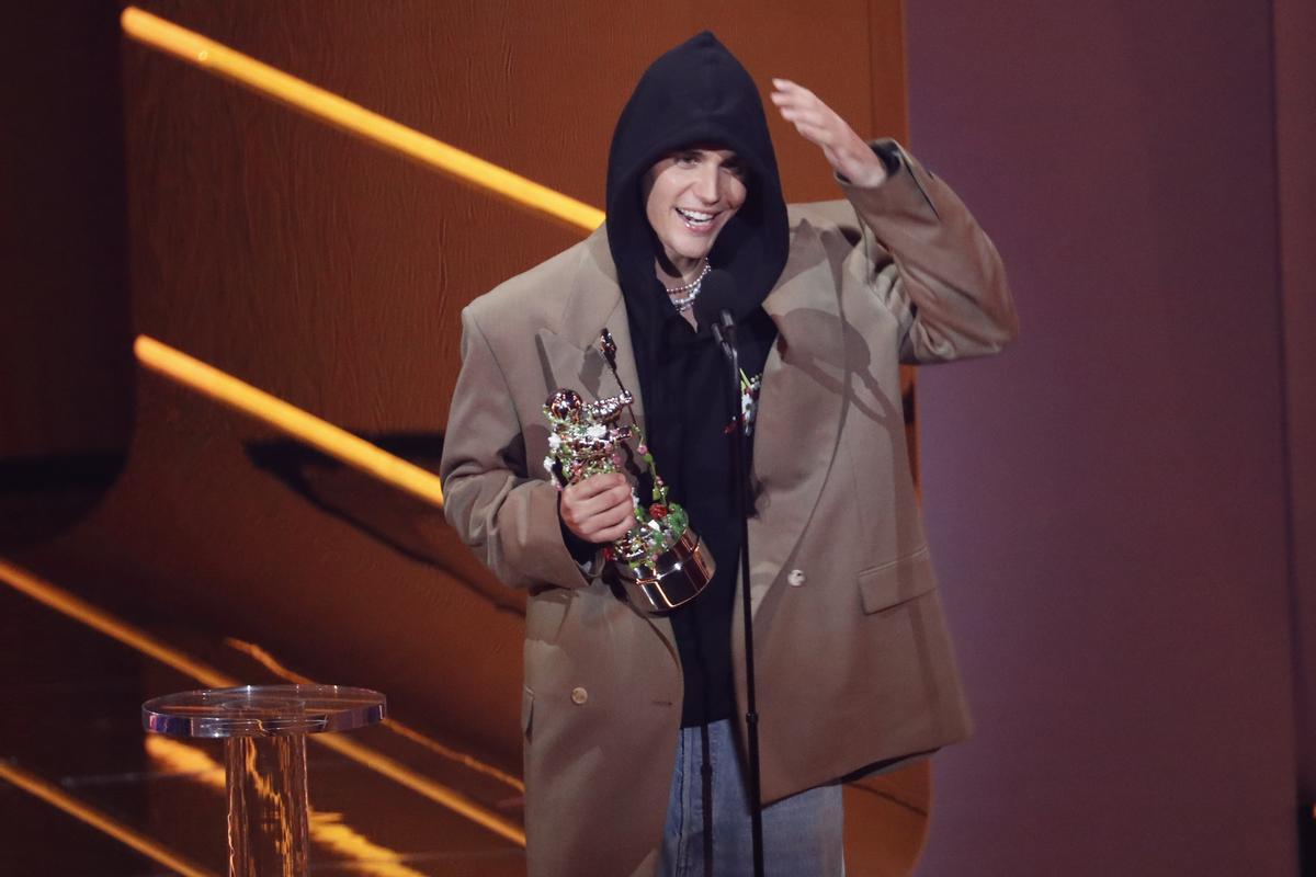 Justin Bieber, premiado en la gala de los MTV.