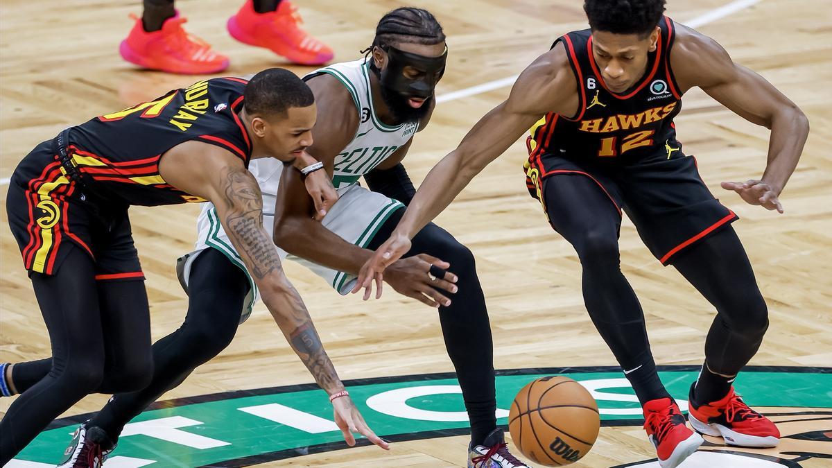 NBA Playoffs - Atlanta Hawks at Boston Celtics