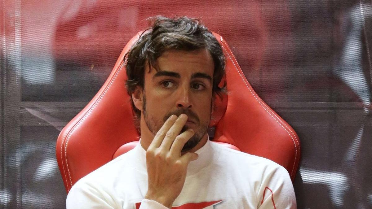 Fernando Alonso se quedó tres veces a las puertas del título con Ferrari.