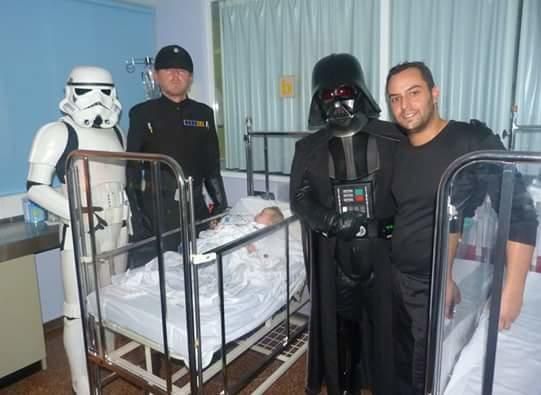 La Legión 501 de Star Wars ha visitado el Hospital de Sant Joan de Alicante