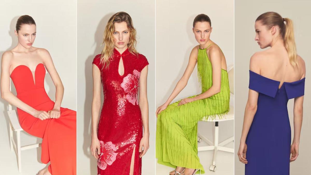 Mango se supera con sus nuevos vestidos de invitada: 9 diseños que parecen de Alta Costura para la temporada BBC