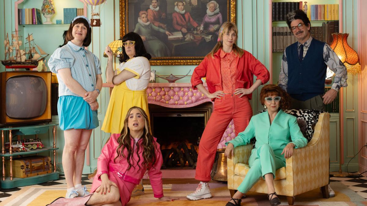 Los protagonistas de 'Rafaela y su loco mundo'