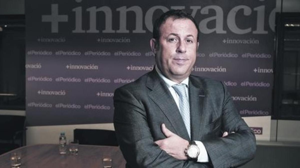 DIRECTIVO. Julio Santos-Olmo, director general de Sorli Discau, en la redacción de EL PERIÓDICO.