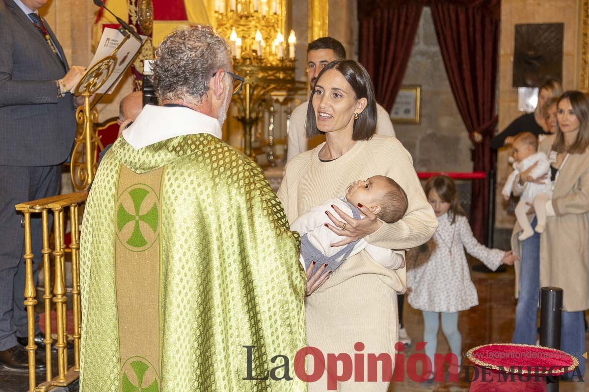 Presentación a la Vera Cruz de Caravaca de los niños nacidos en 2023