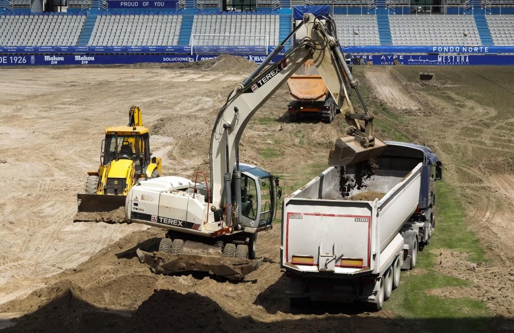 Obras en el Tartiere