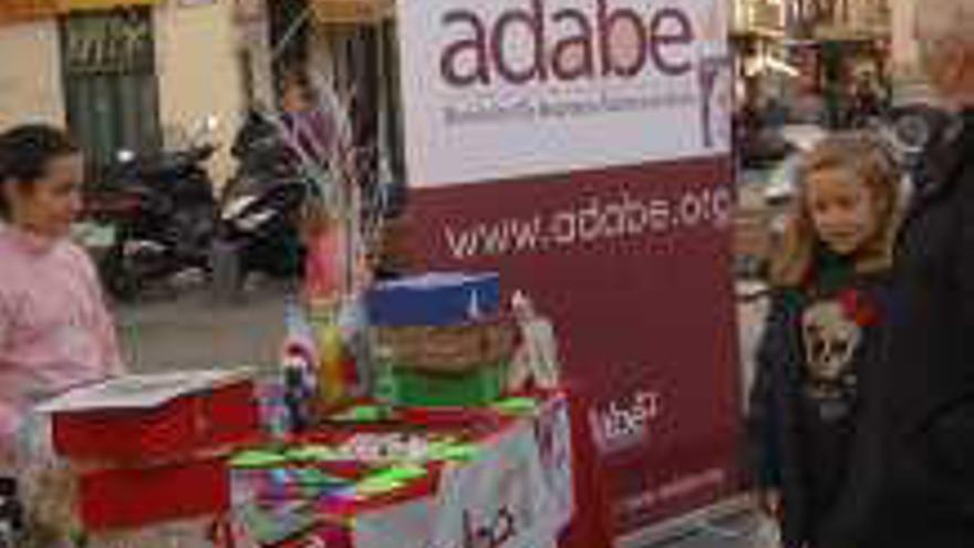 Exhibición de trabajos de la asociación ADABE