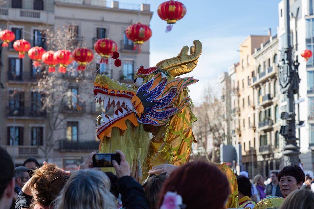 Año Nuevo Chino, Barcelona