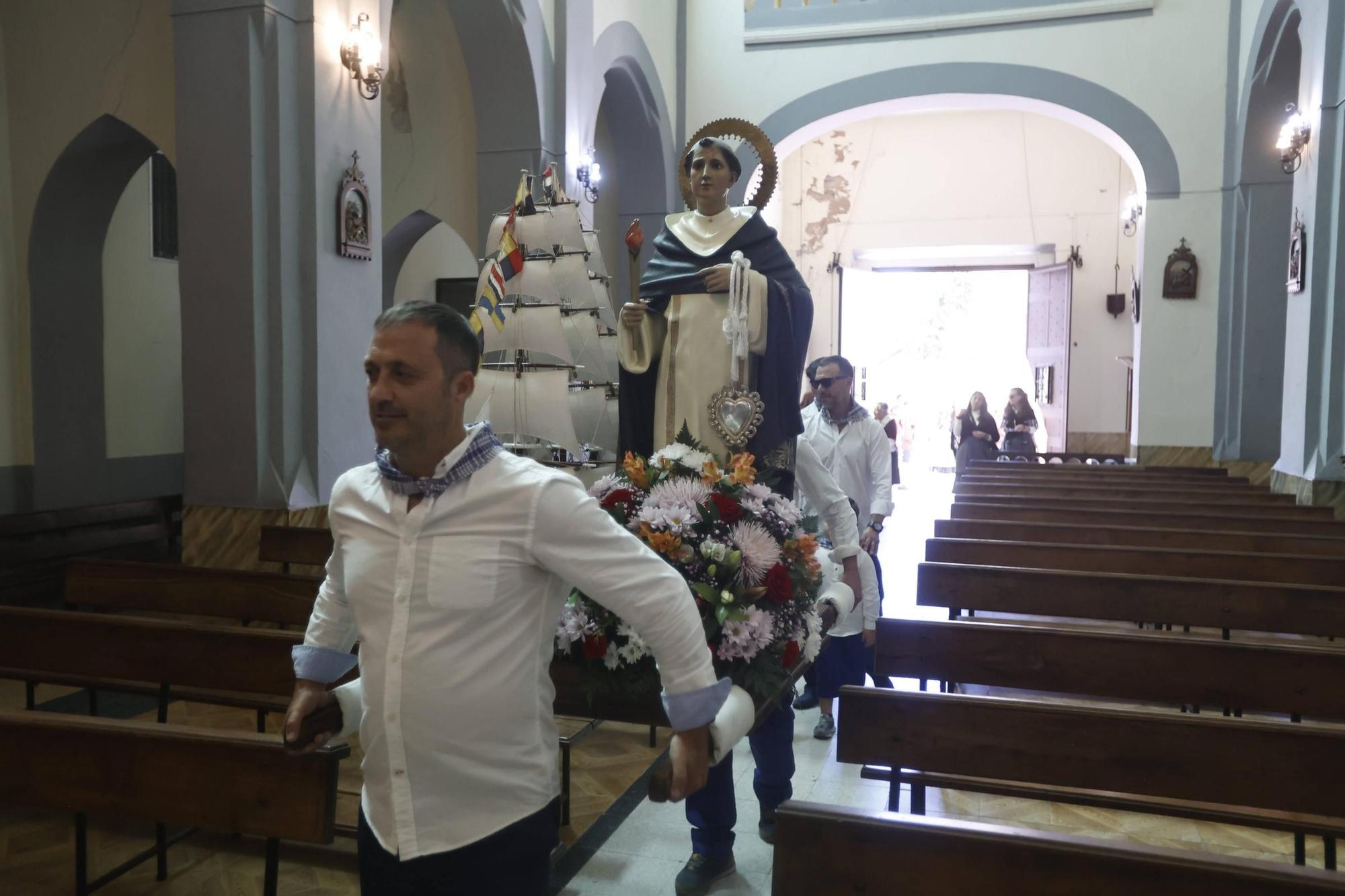 EN IMÁGENES: Así ha sido la procesión de San Telmo en La Arena