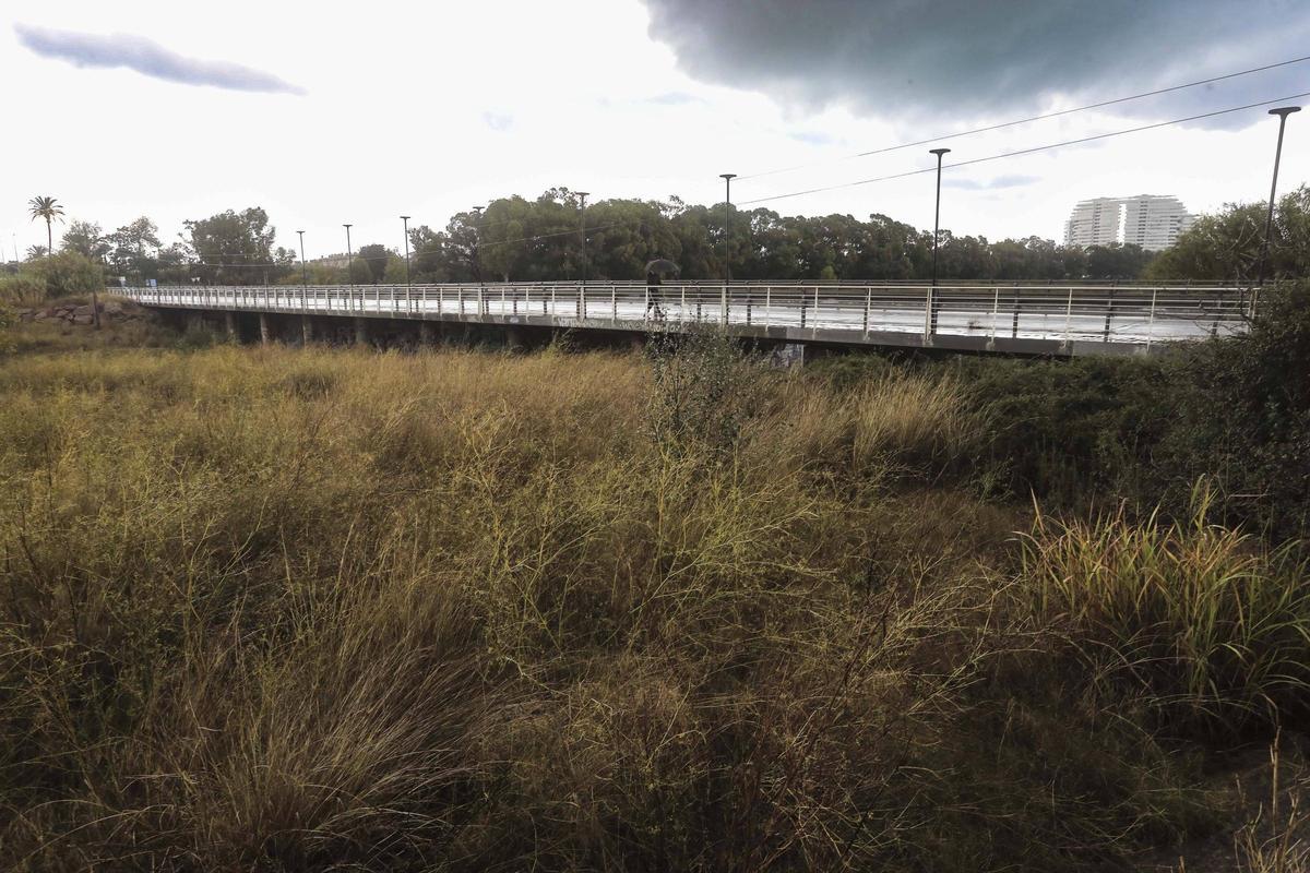 Puentes a la altura del barrio de San José del Port de Sagunt.
