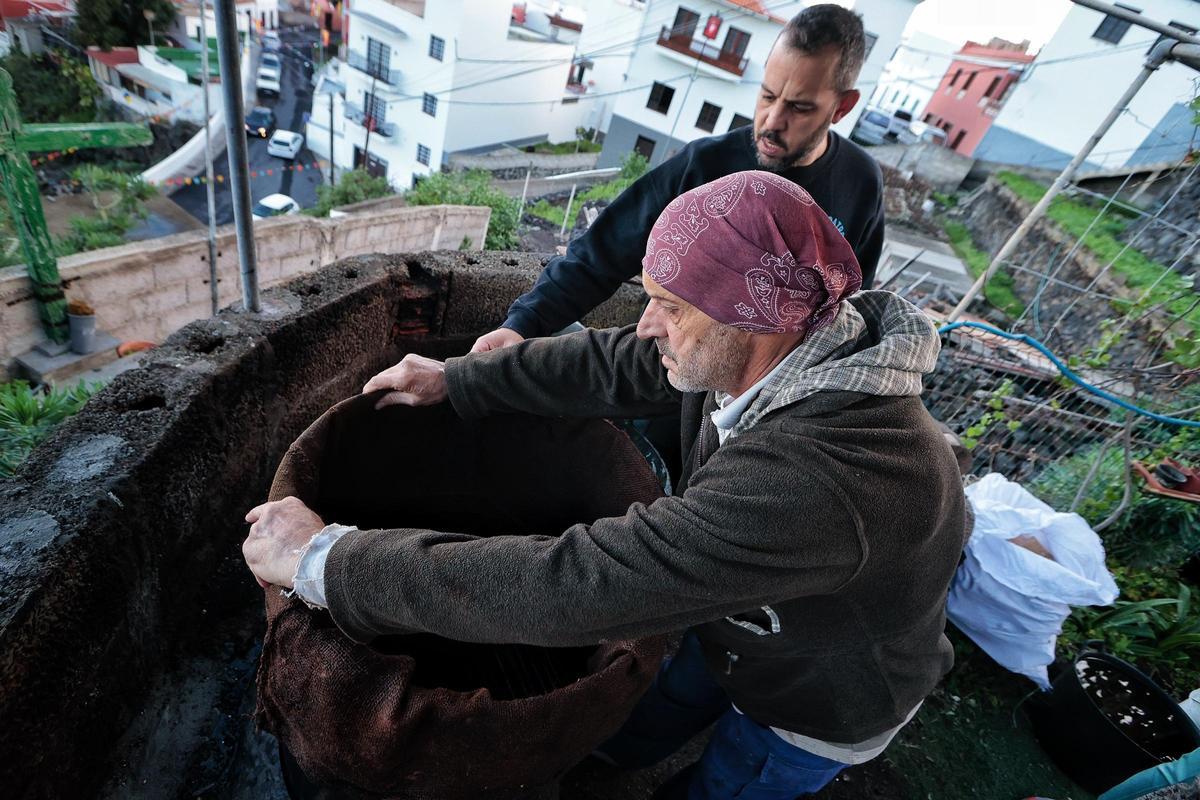 Guisado de ñames en Garachico