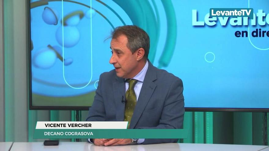 Vicente Vercher hace una radiografía al momento actual de los graduados sociales valencianos