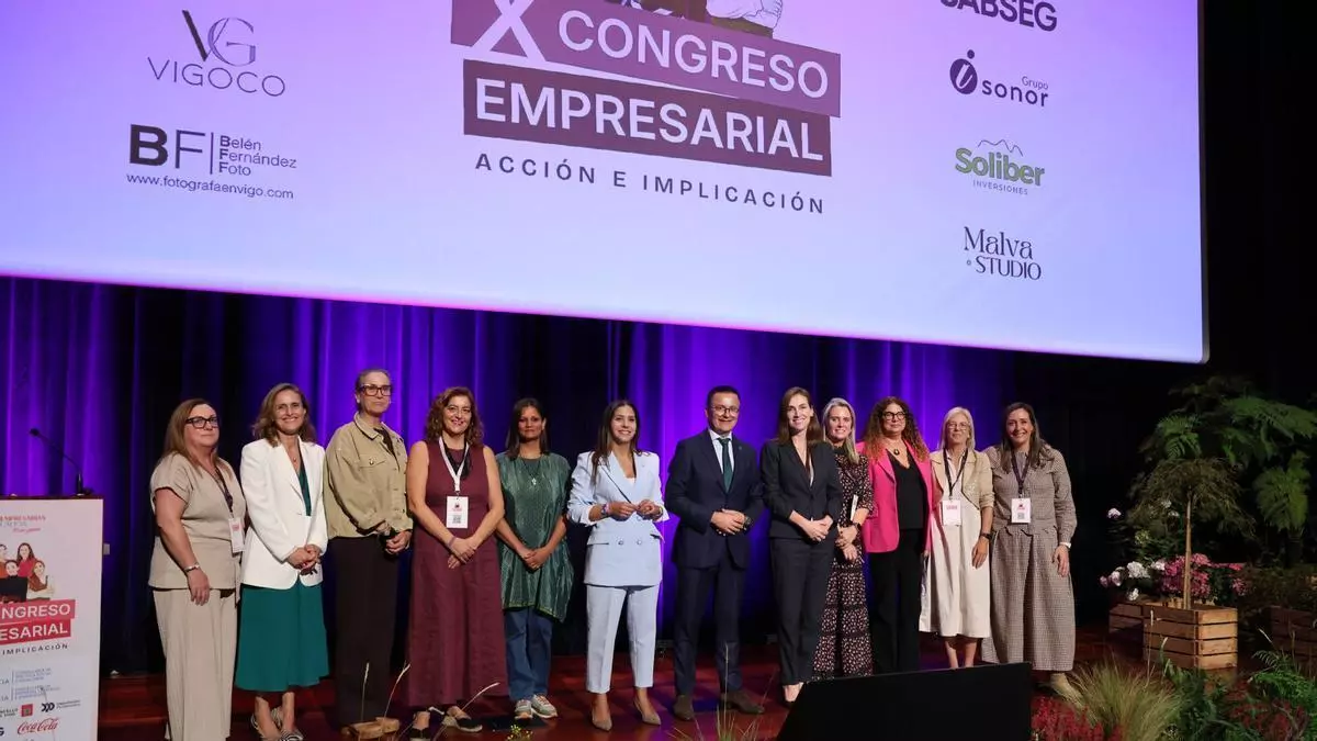 El éxito empresarial es de ellas: Vigo acoge el X Congreso de la asociación Empresarias de Galicia