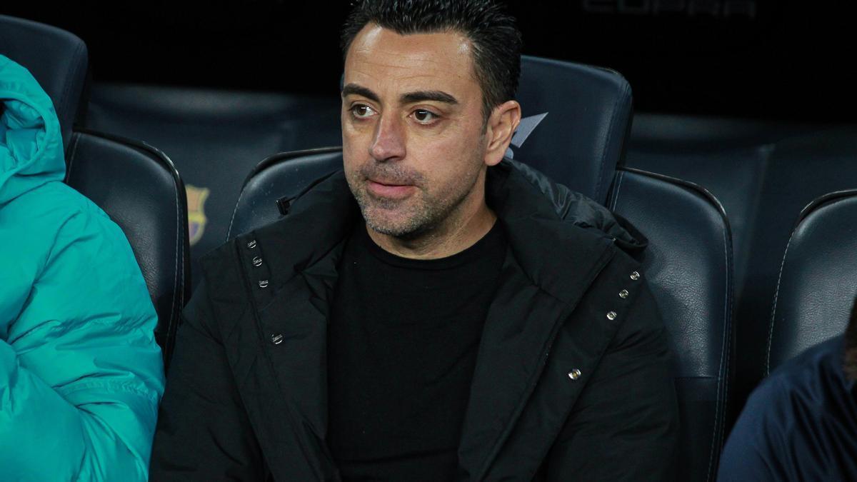 Xavi Hernández, entrenador del FC Barcelona.