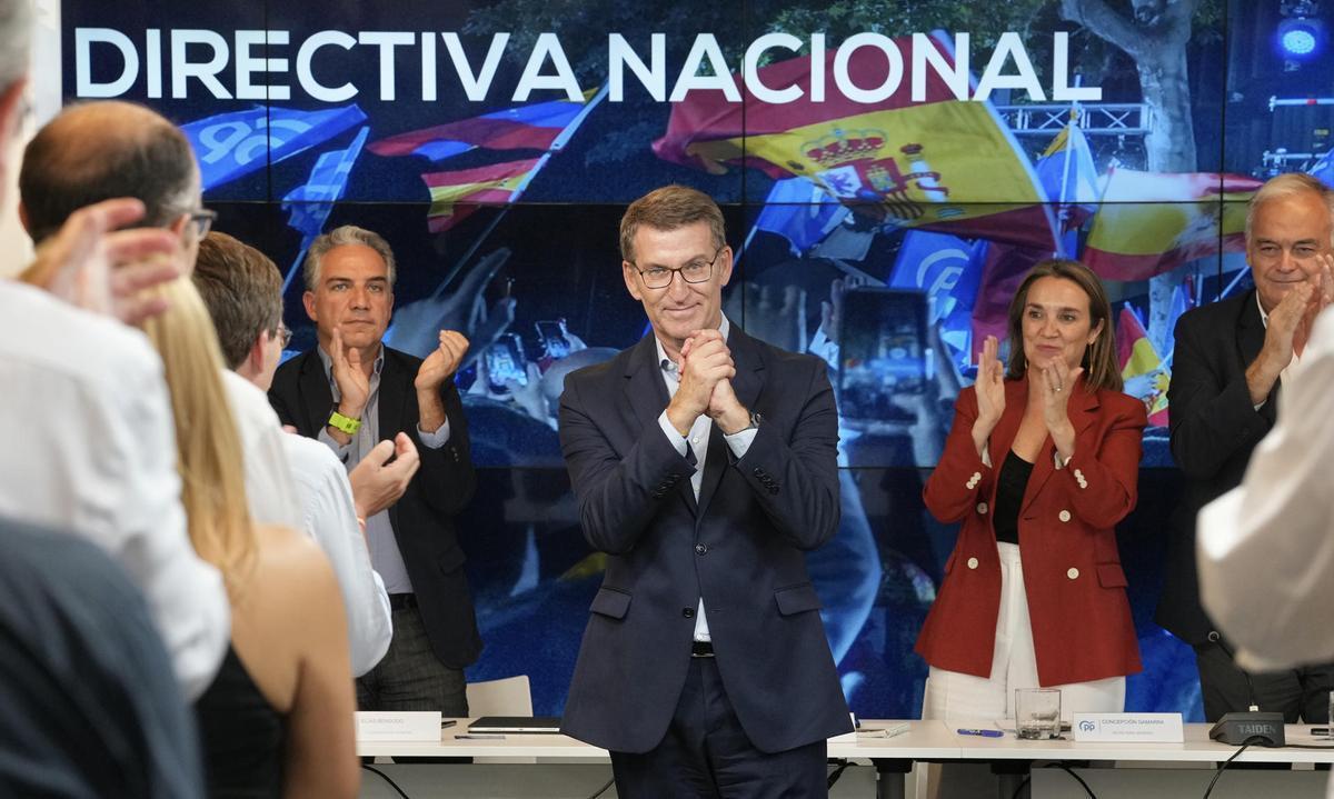 Abascal es va reunir amb Feijóo la setmana passada per analitzar l’escenari després del 23J Abascal es va reunir amb Feijóo la setmana passada per analitzar l’escenari després del 23J