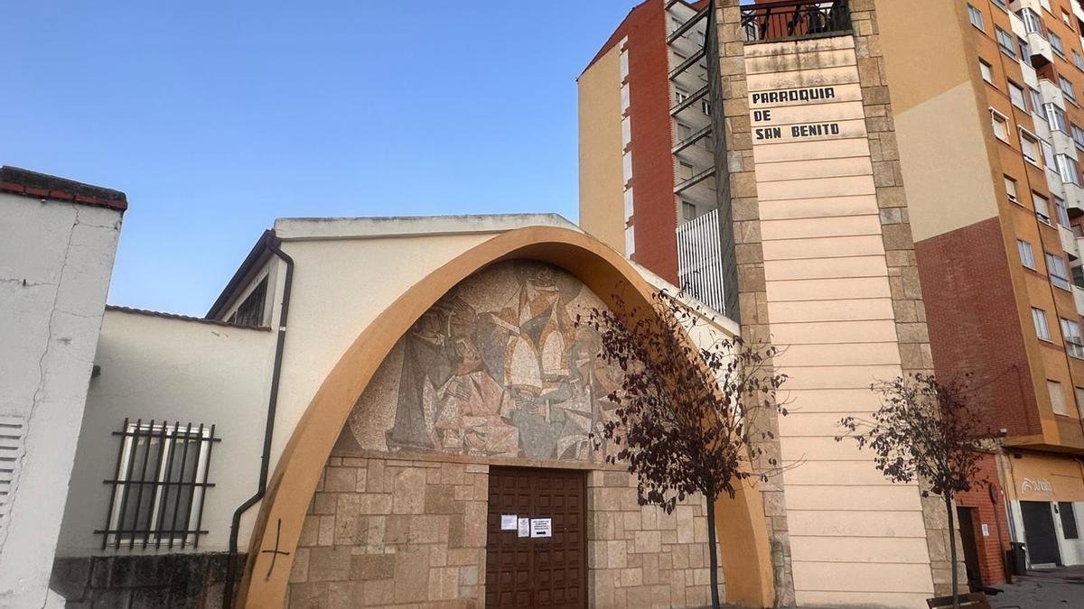 Iglesia de San Benito, en Peña Trevinca
