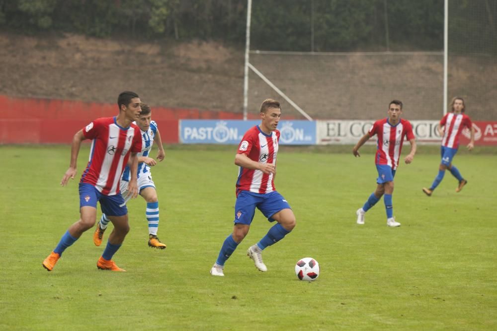 Sporting B - Real Sociedad B, en imágenes