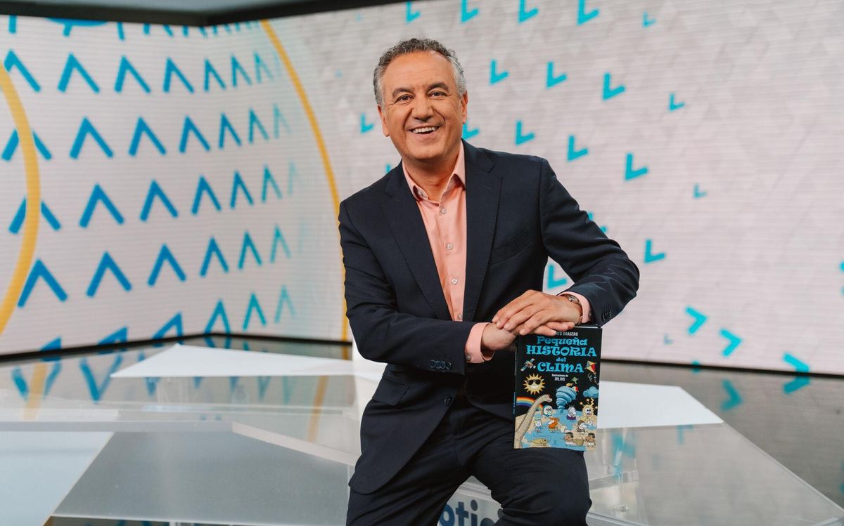 El periodista Roberto Brasero en Madrid