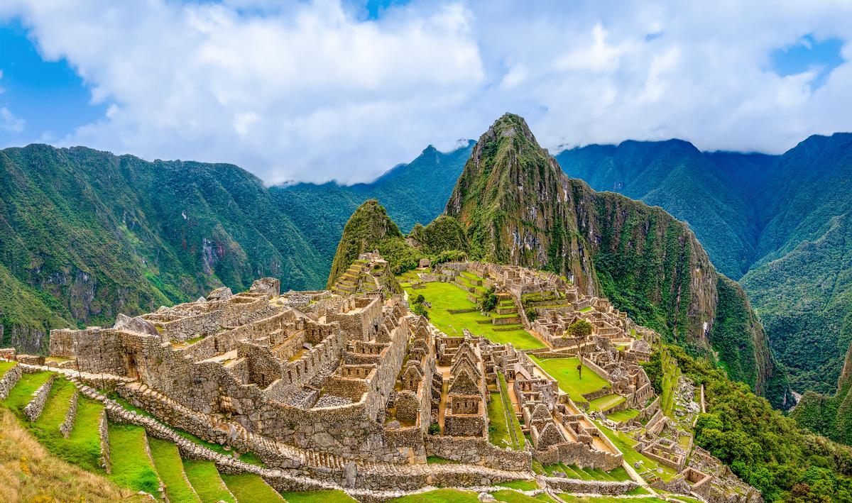La ciudad perdida de los incas.